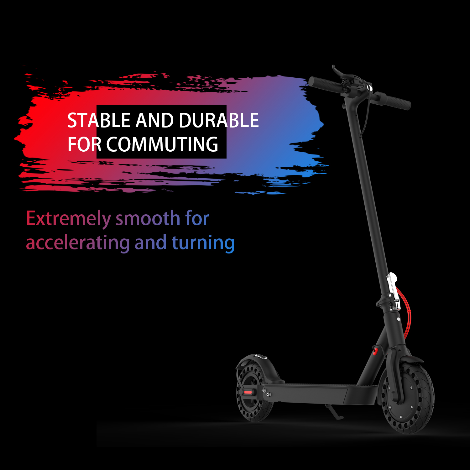 HIBOY S2 E-Scooter stable and durable