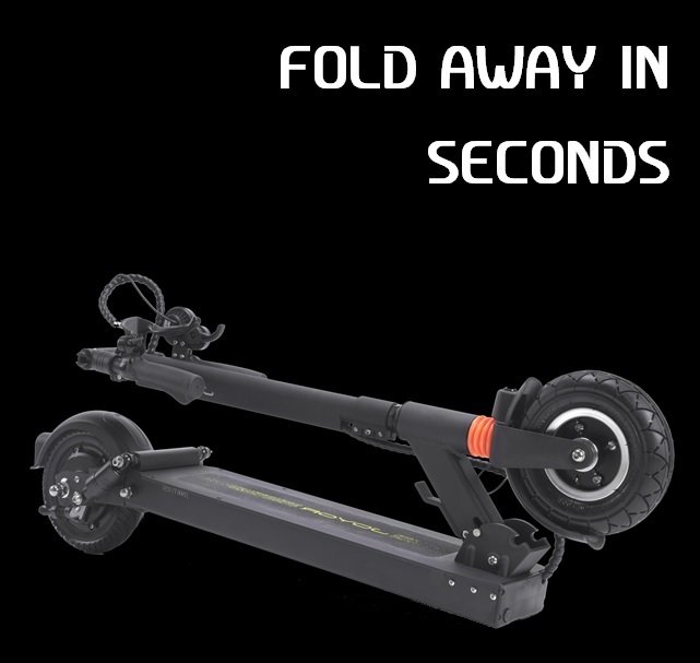 Joyor F5S+ Scooter fold away