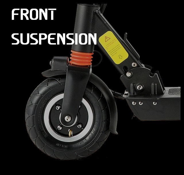 Joyor F1 Scooter suspension