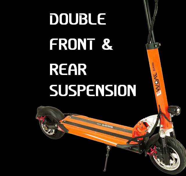 Emove Cruiser Electric Scooter suspension